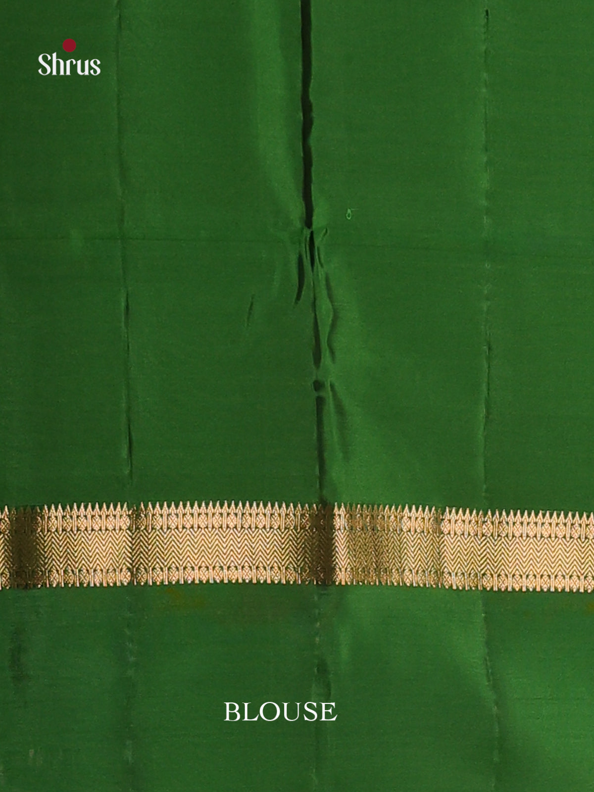 Rust & Green - Softsilk-halfpure  Saree - Shop on Shrus.com