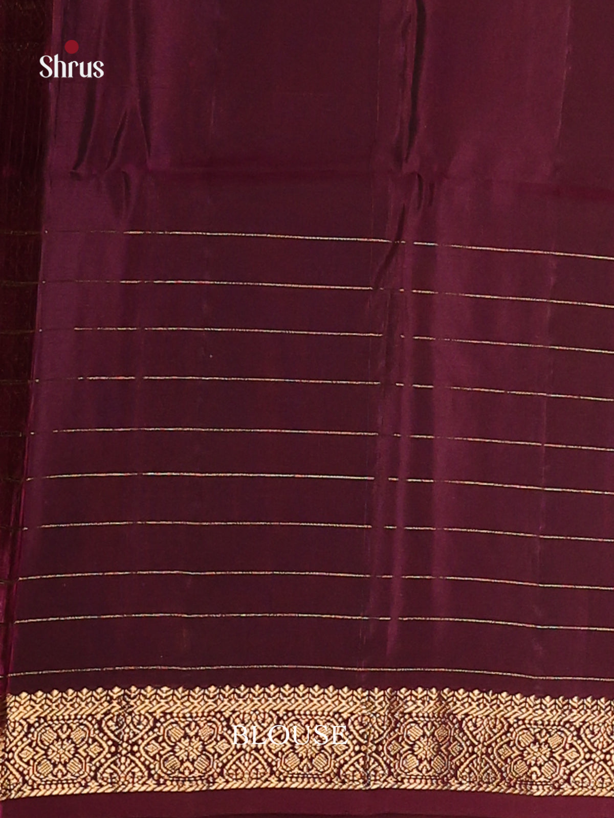 Mehandi & Jamun - Softsilk-halfpure  Saree - Shop on Shrus.com