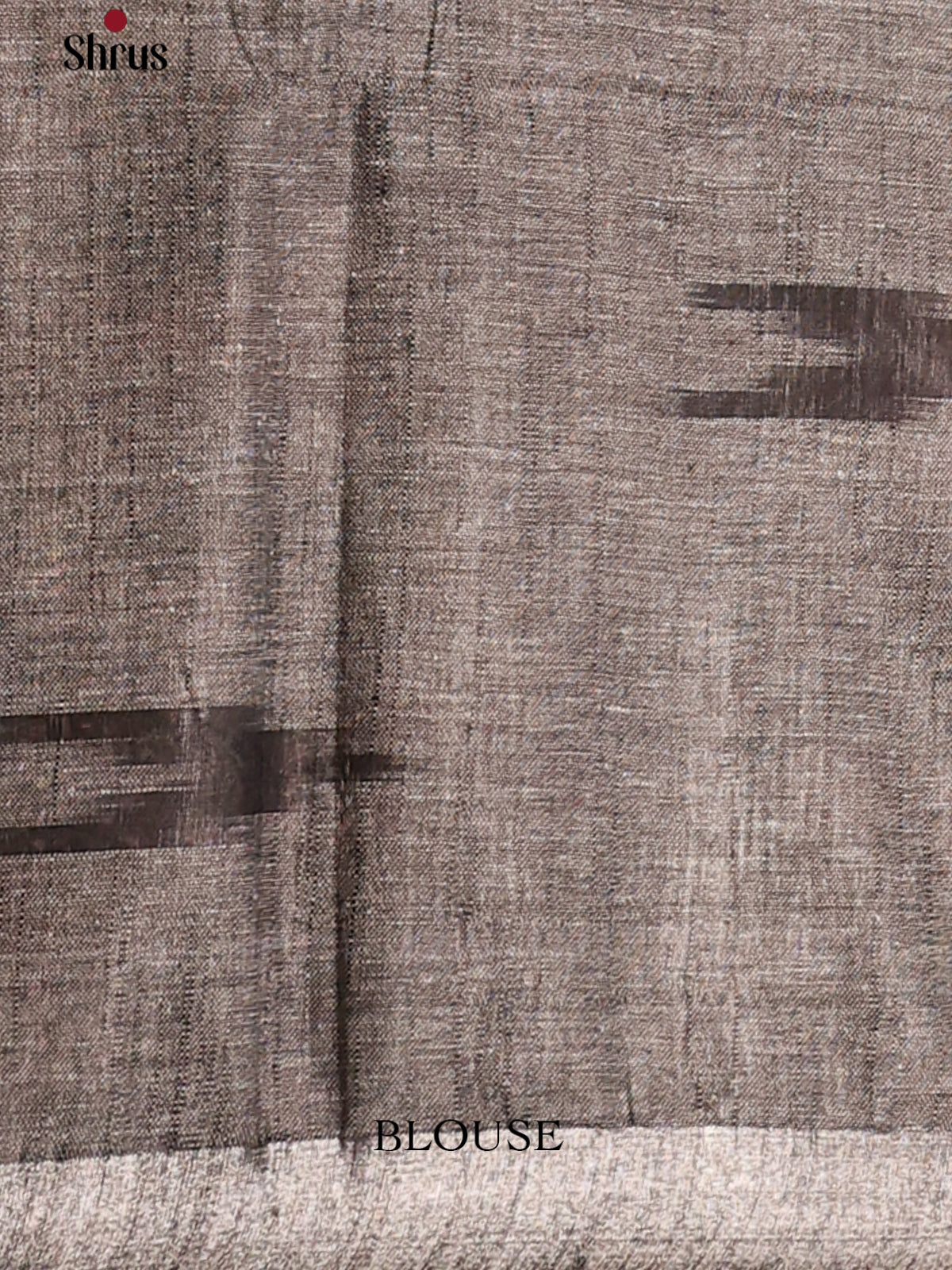 Pink & Grey - Semi Ikkat Saree - Shop on Shrus.com