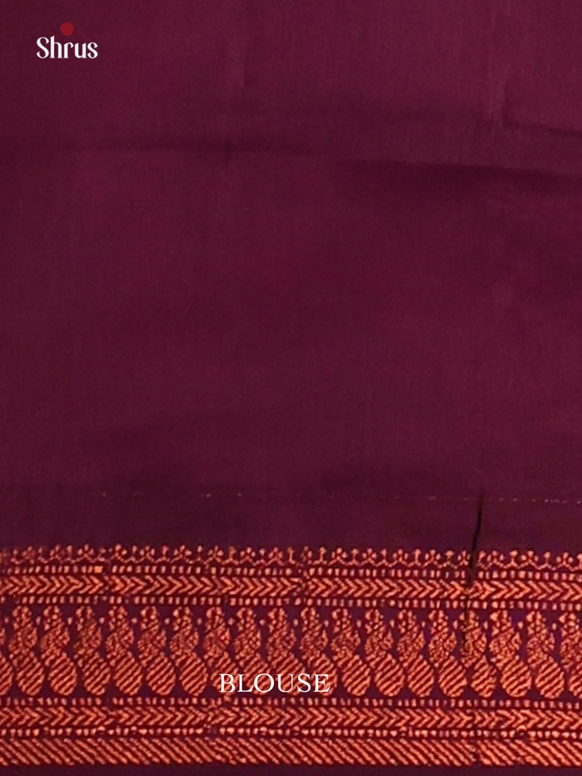 Pretty Dark Green Kalyani Cotton Saree, featuring Purple Border & Pallu With Copper Zari - Shop on Shrus.com