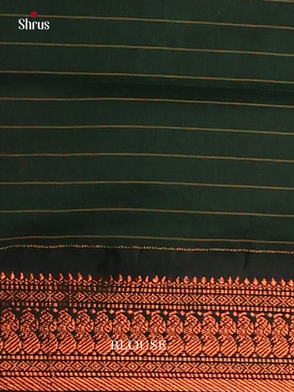 Pista green & Dark Green   Kalyani Cotton Saree - DCS27087 - Shop on Shrus.com