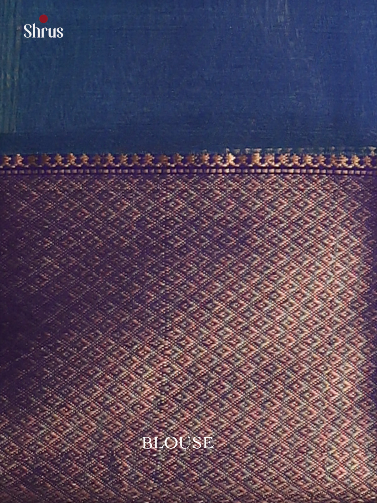 Teal Green & royal Blue - Maheswari silk cotton Saree - DCS27129 - Shop on Shrus.com