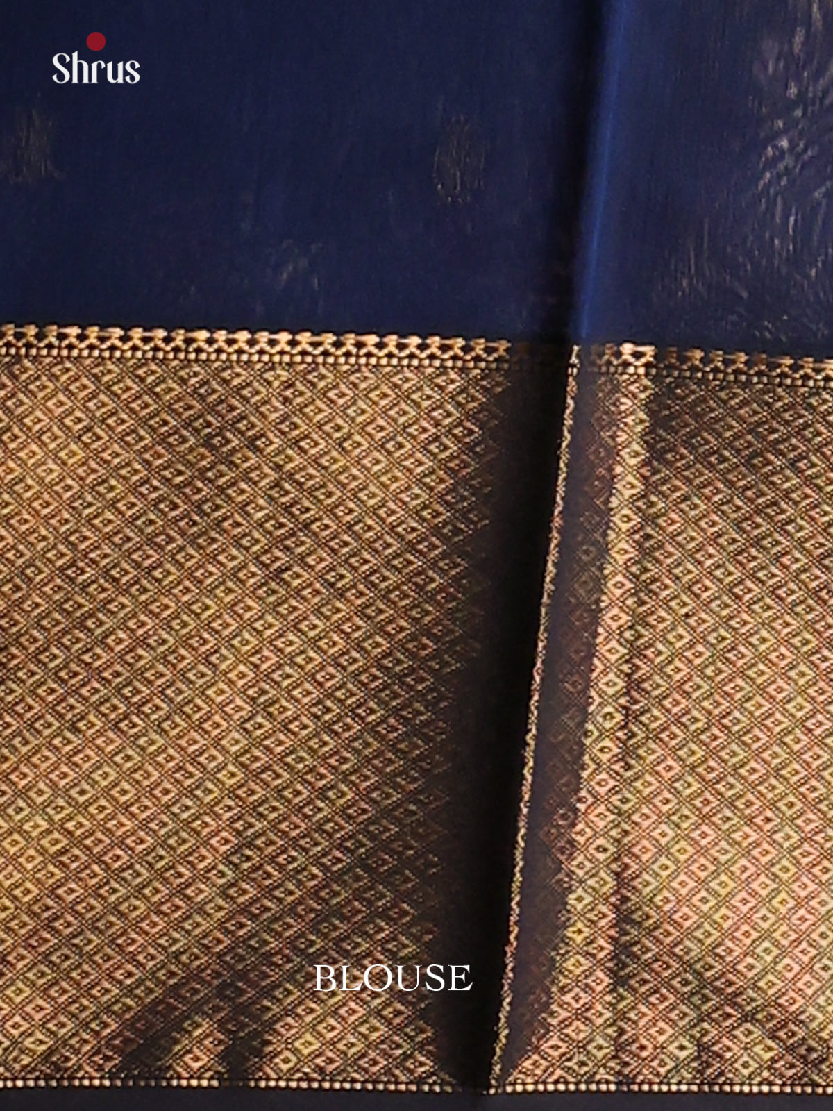 Peacock Blue - Maheswari silk cotton Saree - DCS27136 - Shop on Shrus.com