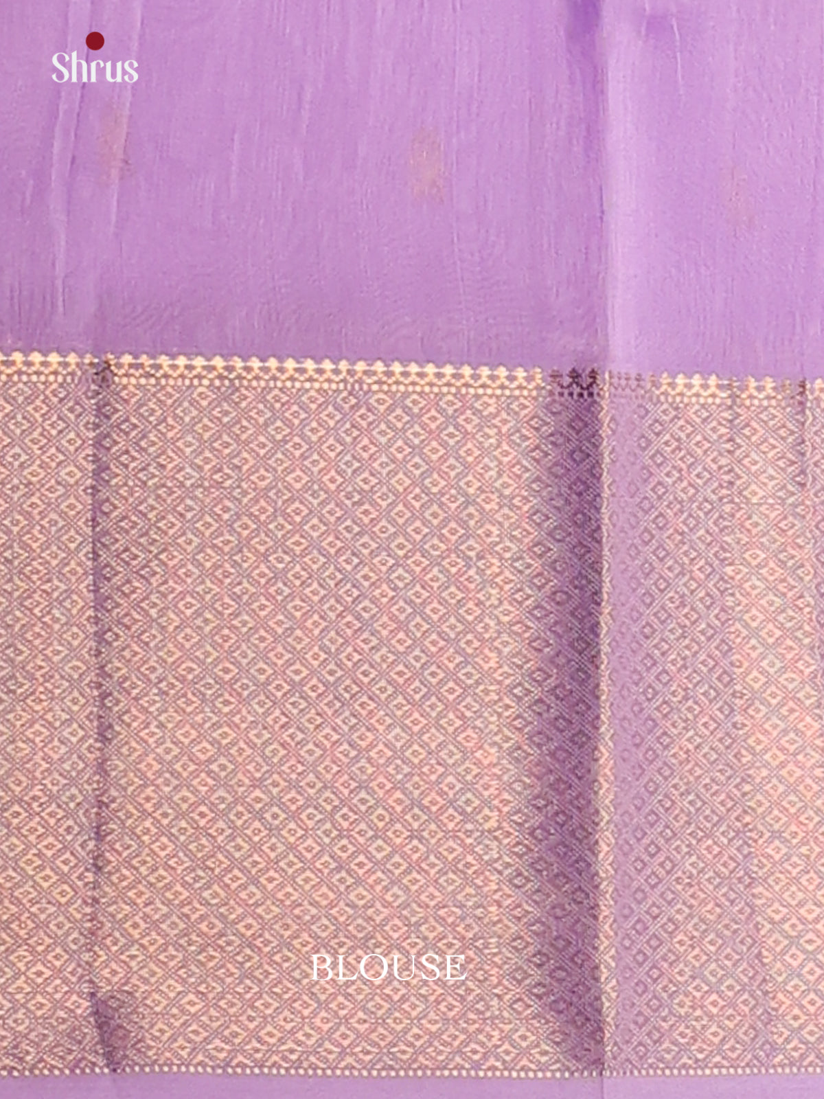 Lavender - Maheswari silk cotton Saree - DCS27141 - Shop on Shrus.com