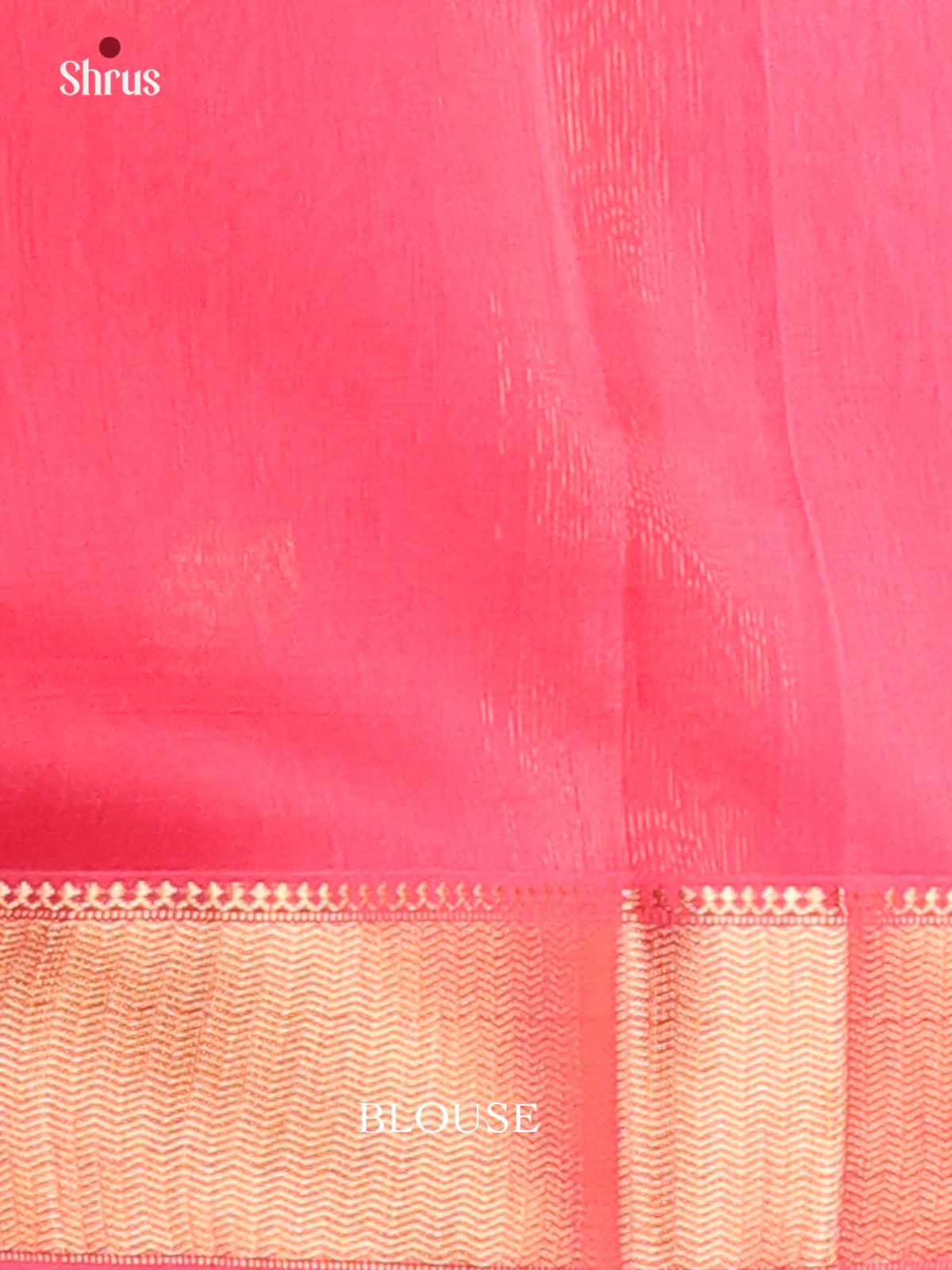 Peach  Pink  - Maheswari silk cotton Saree - DCS27149 - Shop on Shrus.com