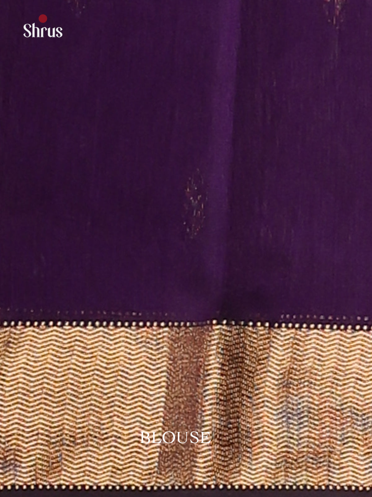 Dark Purple - Maheswari silk cotton Saree - DCS27156 - Shop on Shrus.com
