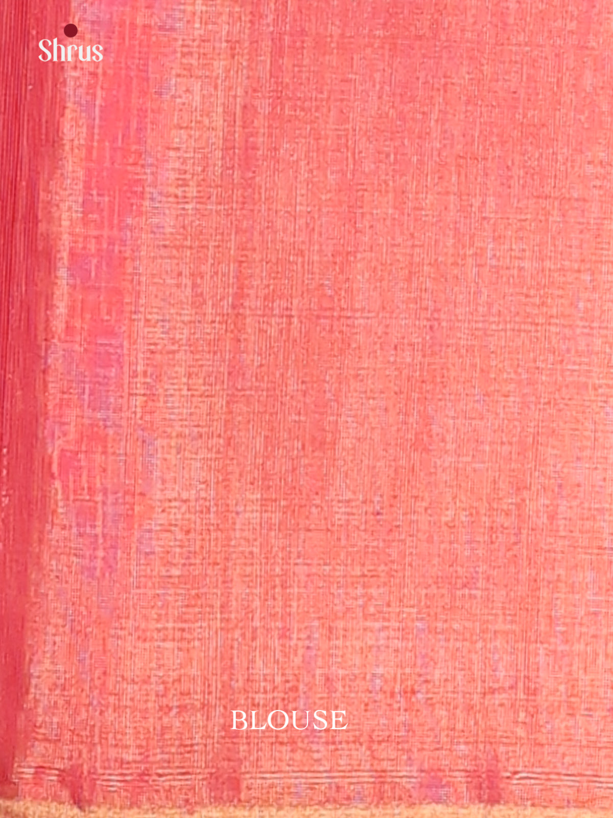 Peach  Pink  - Maheswari silk cotton Saree - DCS27178 - Shop on Shrus.com