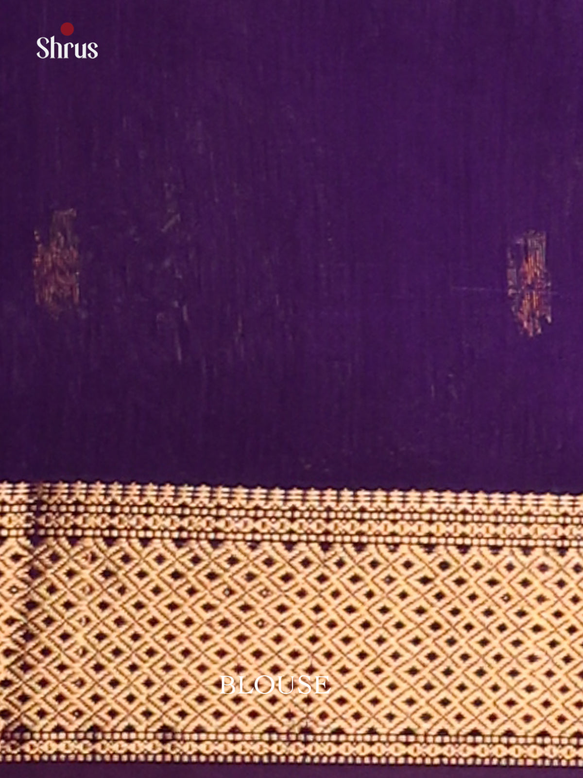 Violet - Maheswari silk cotton Saree - DCS27184 - Shop on Shrus.com