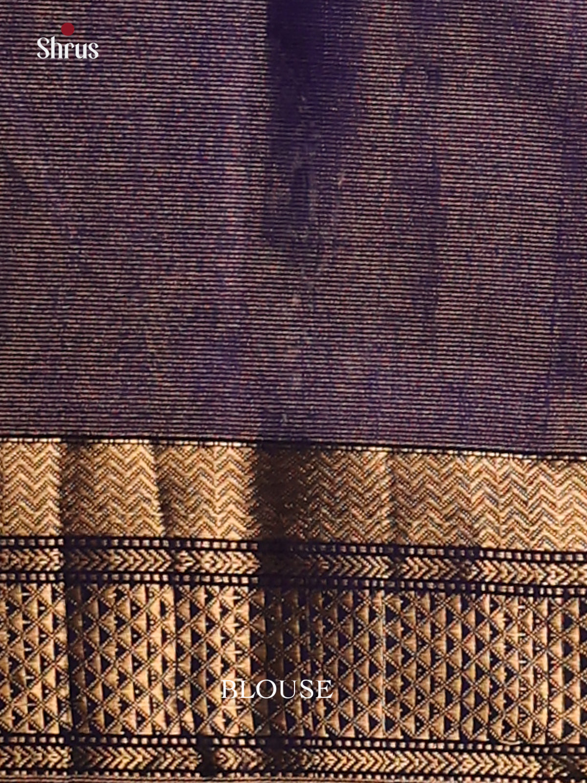 Dark Navy Blue - Maheswari silk cotton Saree - DCS27192 - Shop on Shrus.com