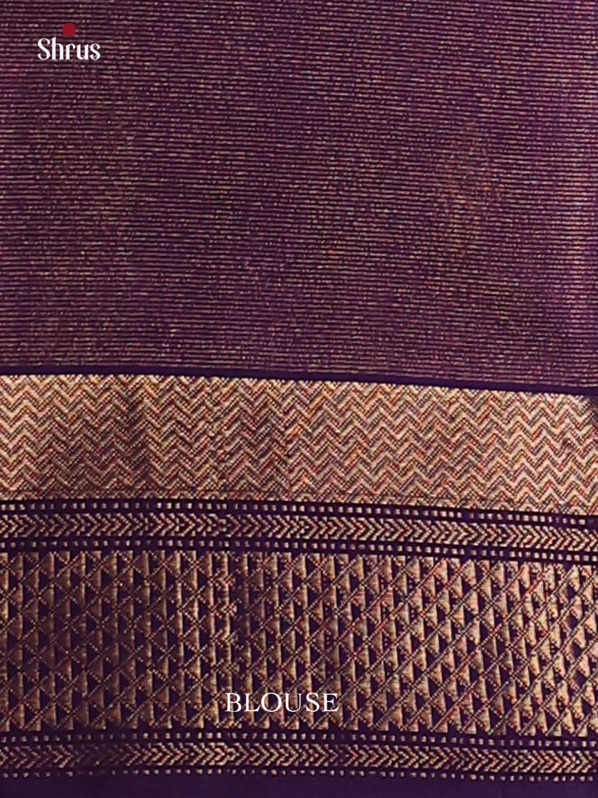 Violet - Maheswari silk cotton Saree - DCS27194 - Shop on Shrus.com