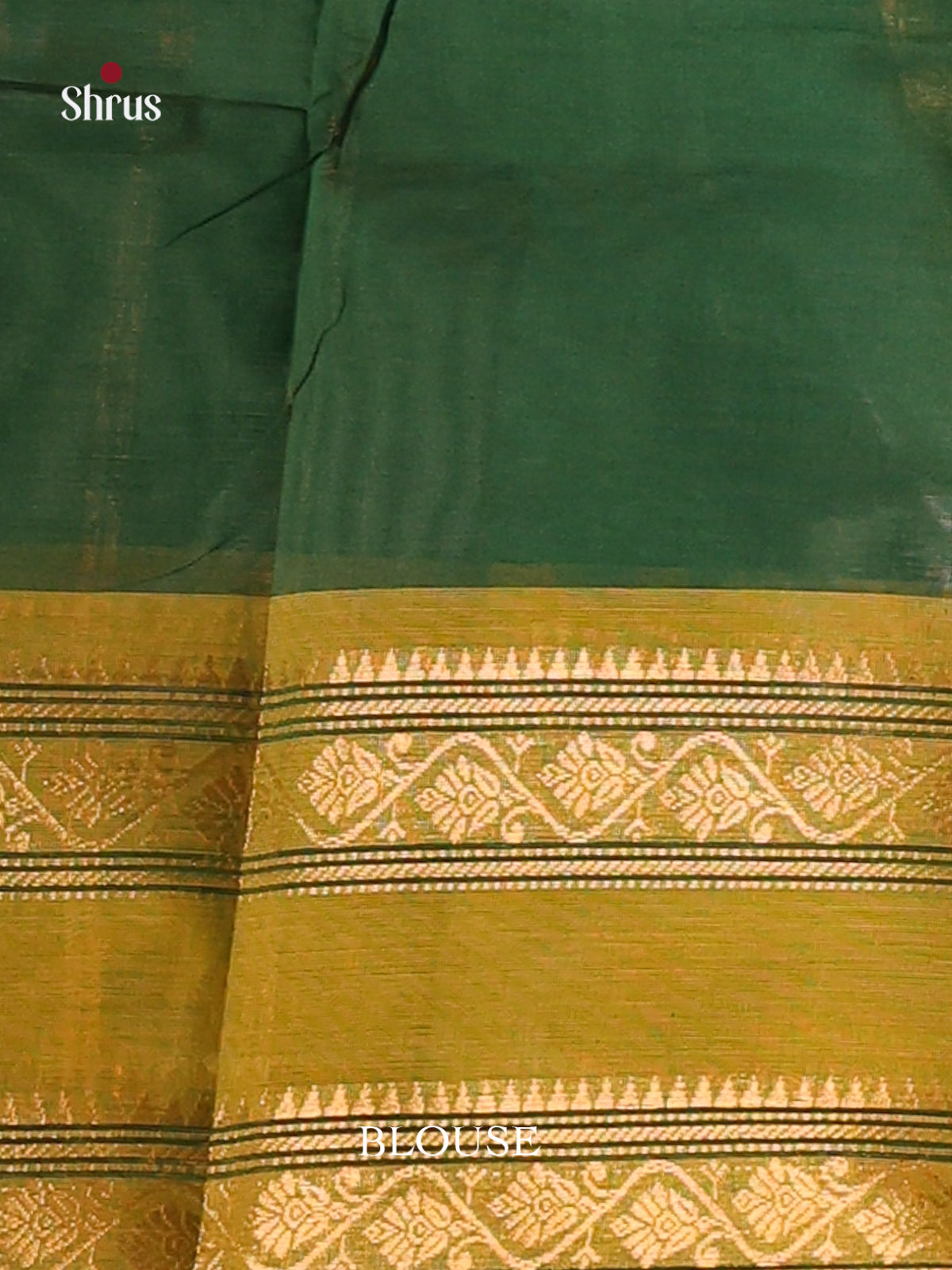 Green with Mustrad yellow-Chettinad saree -DDS02094 - Shop on Shrus.com