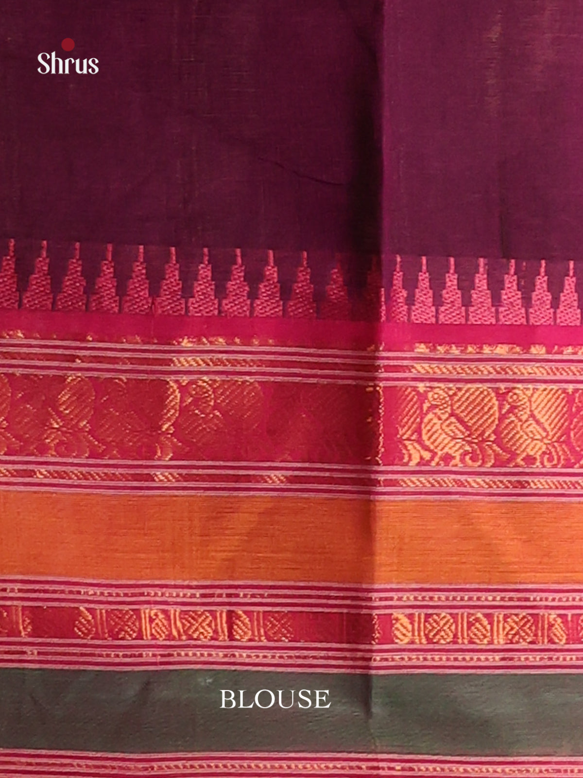 Purple with pink-Chettinad saree -DDS02103 - Shop on Shrus.com