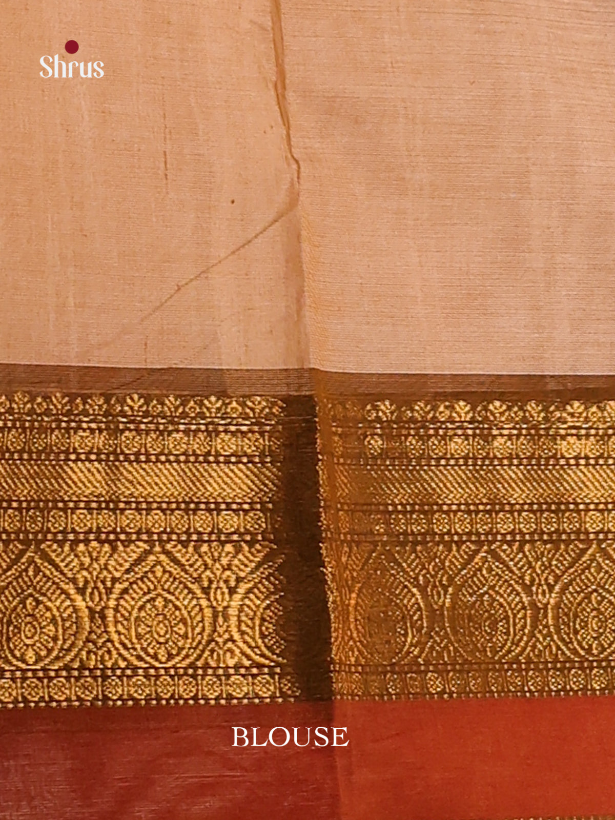 Sandal with Brown-Chettinad saree -DDS02120 - Shop on Shrus.com