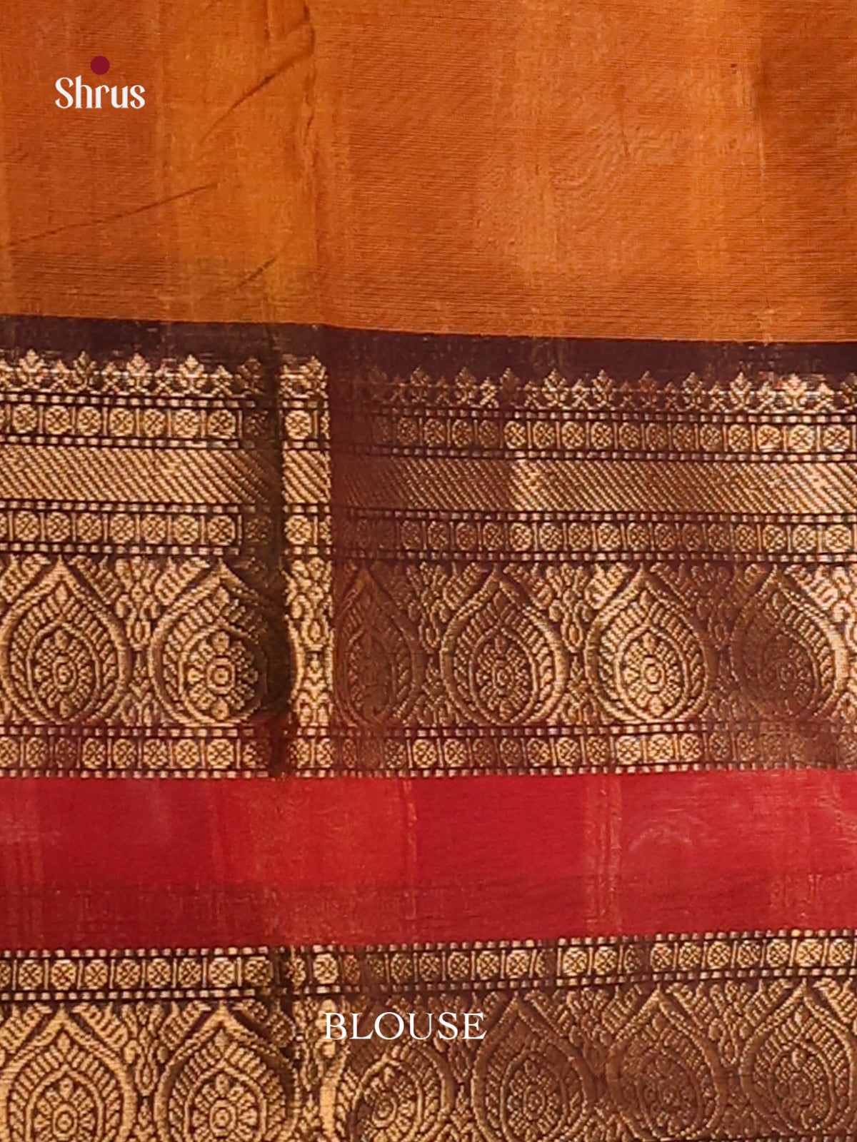 Medium Brown with Brown-Chettinad saree -DDS02127 - Shop on Shrus.com