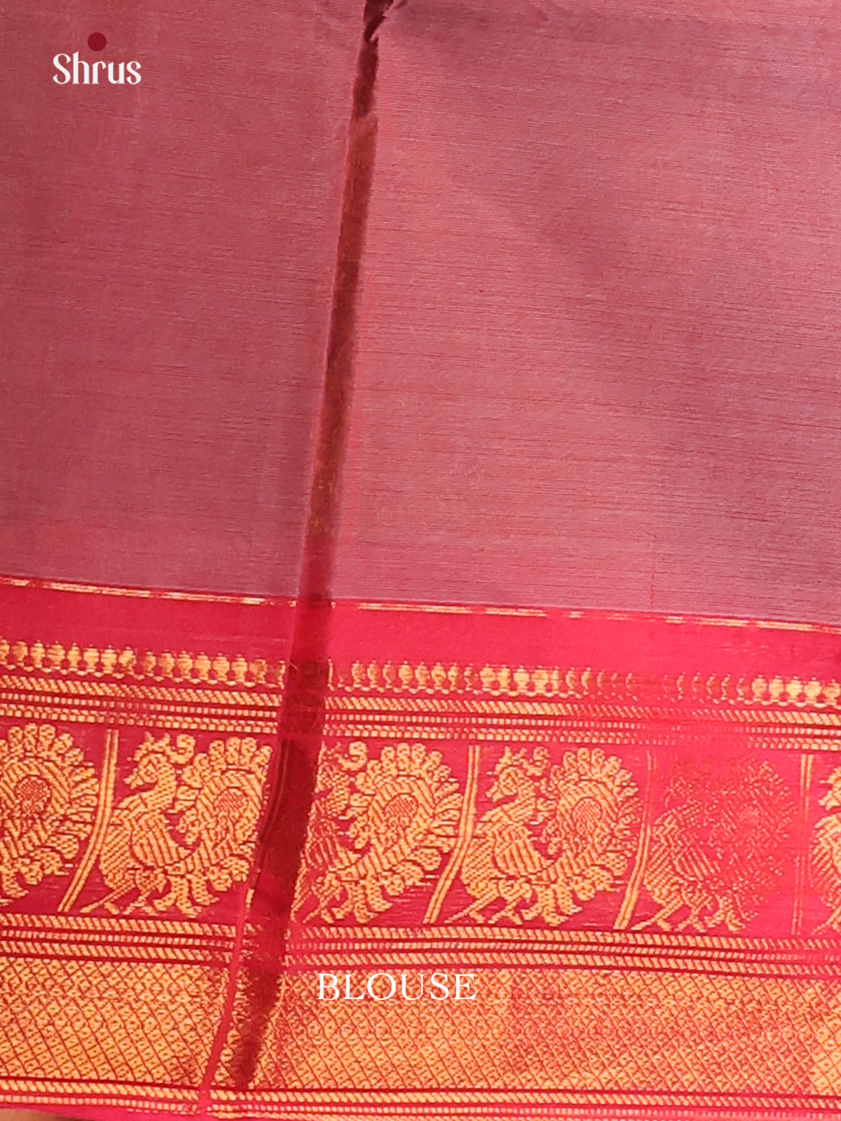 Onion pink with Rani Pink - Chettinad saree-DDS05067 - Shop on Shrus.com