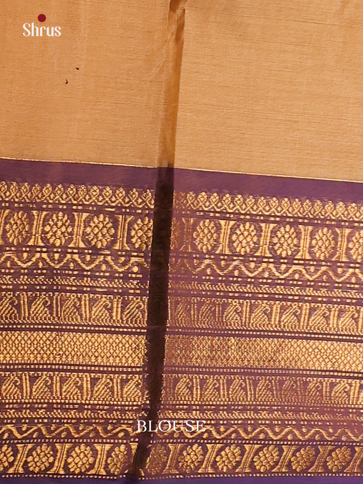 Sandal with Violet - Chettinad saree-DDS05069 - Shop on Shrus.com