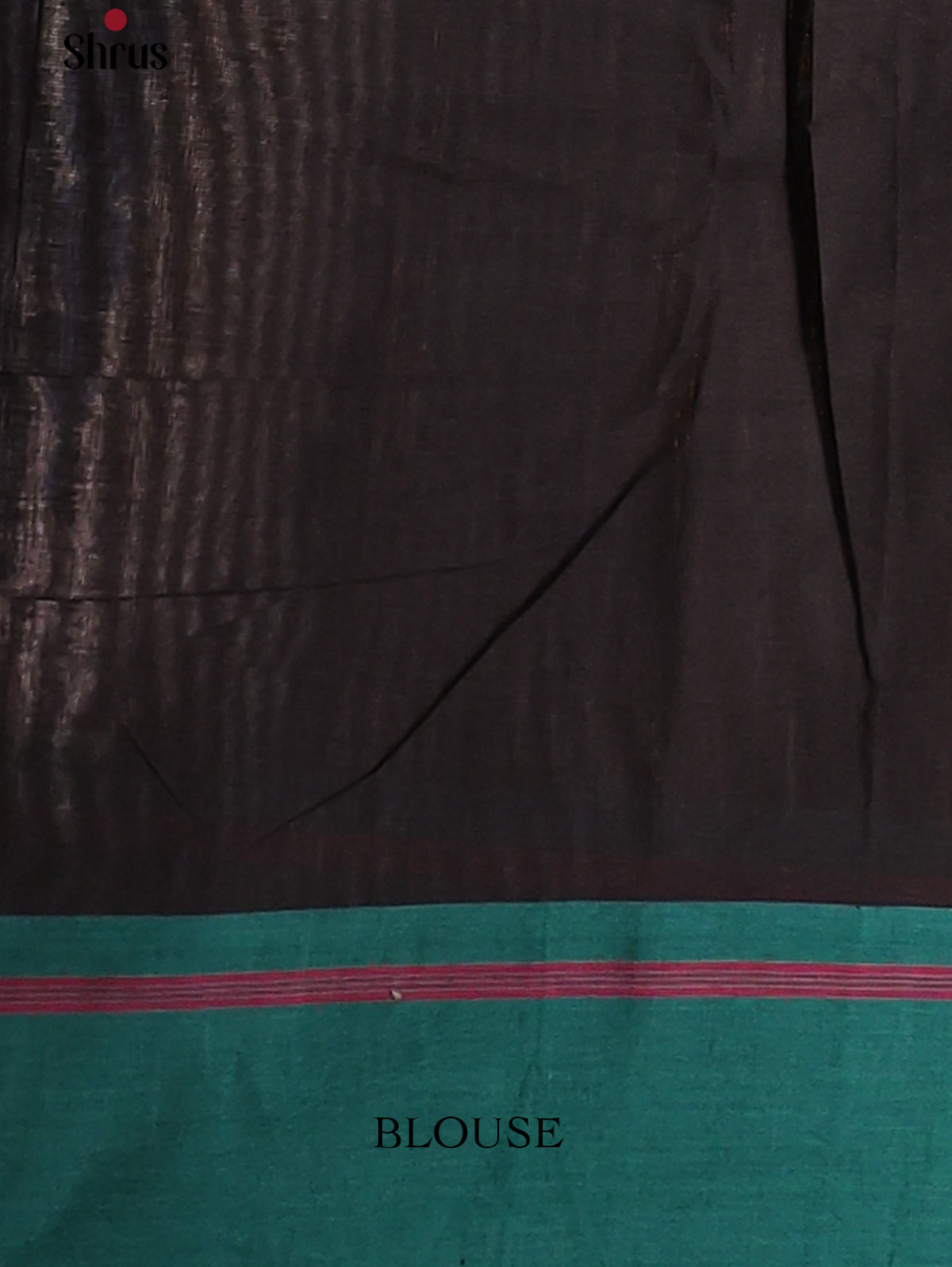 Black with Green - Chettinad Cotton Saree - DDS09379 - Shop on Shrus.com