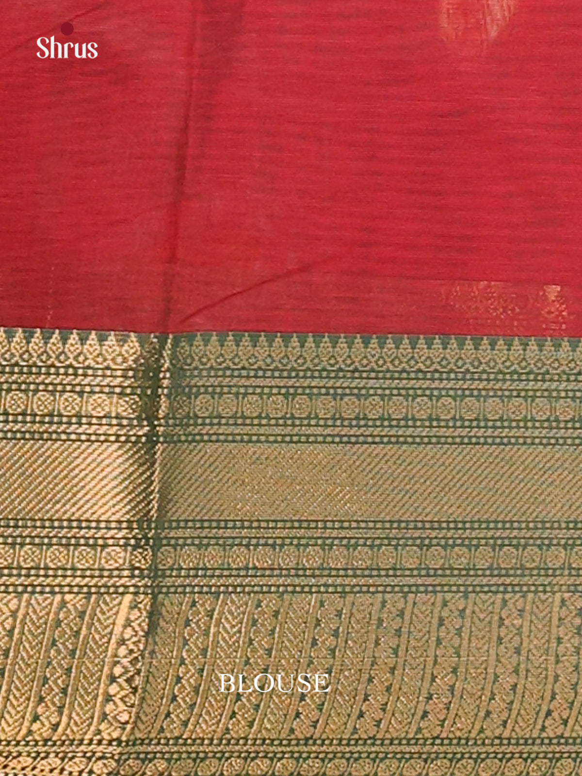 Maroon with Green - Chettinad Cotton Saree - DDS10040 - Shop on Shrus.com