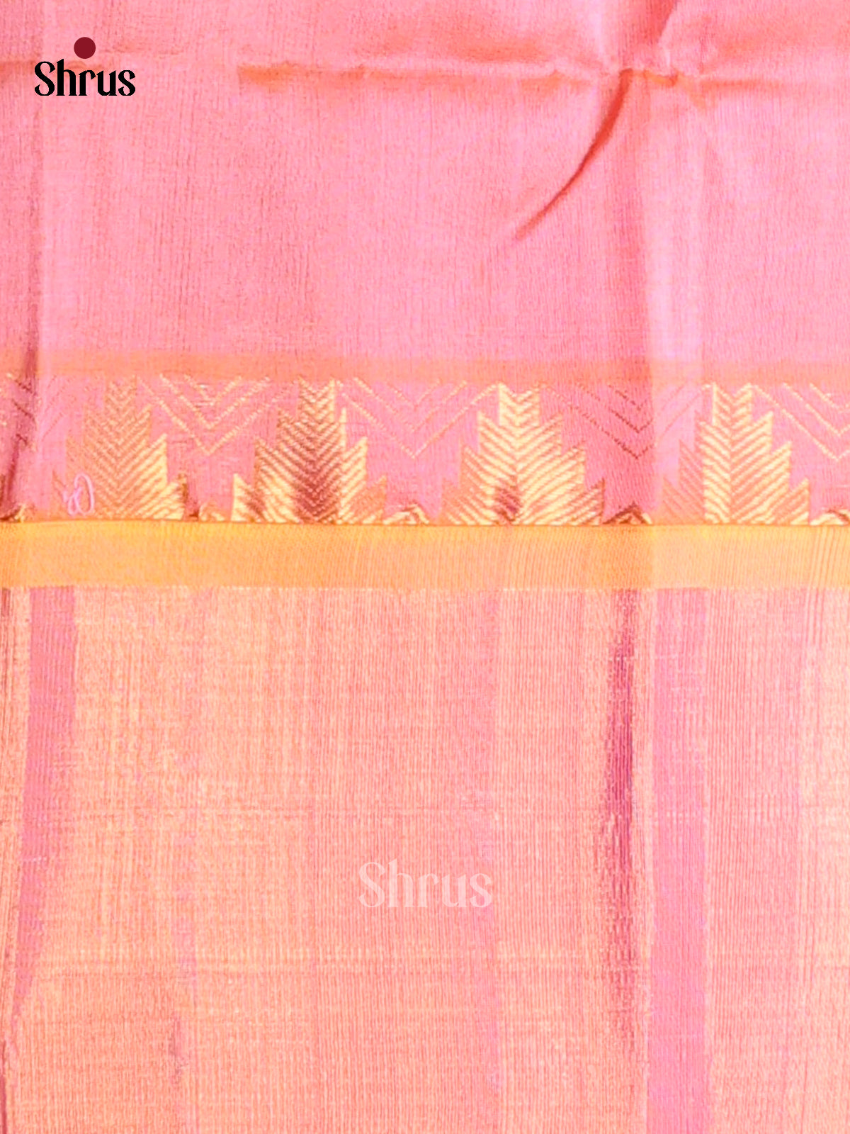 Dark Green with Pink - DDS12098 - Silk Cotton Saree - Shop on Shrus.com