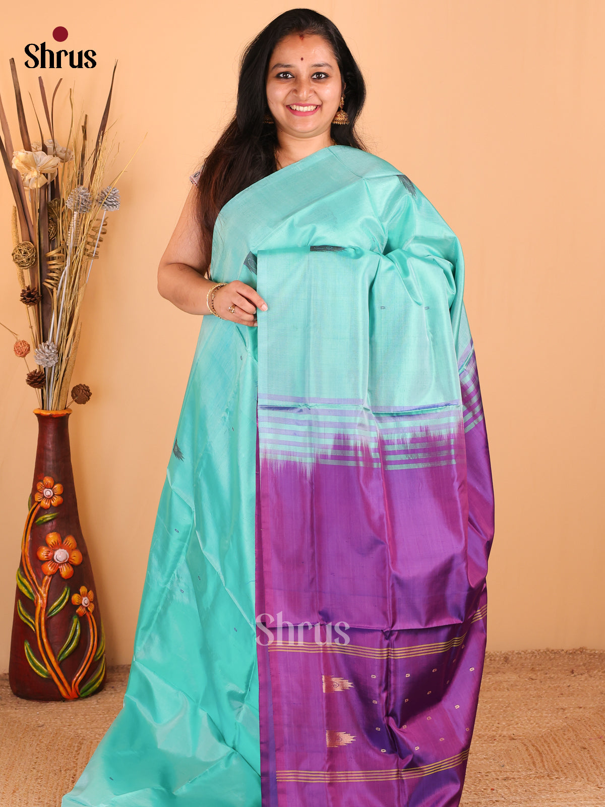 DDS12149 - Banana Pith Saree - Shop on Shrus.com