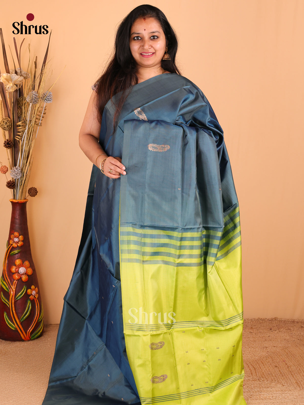 DDS12161 - Banana Pith Saree - Shop on Shrus.com
