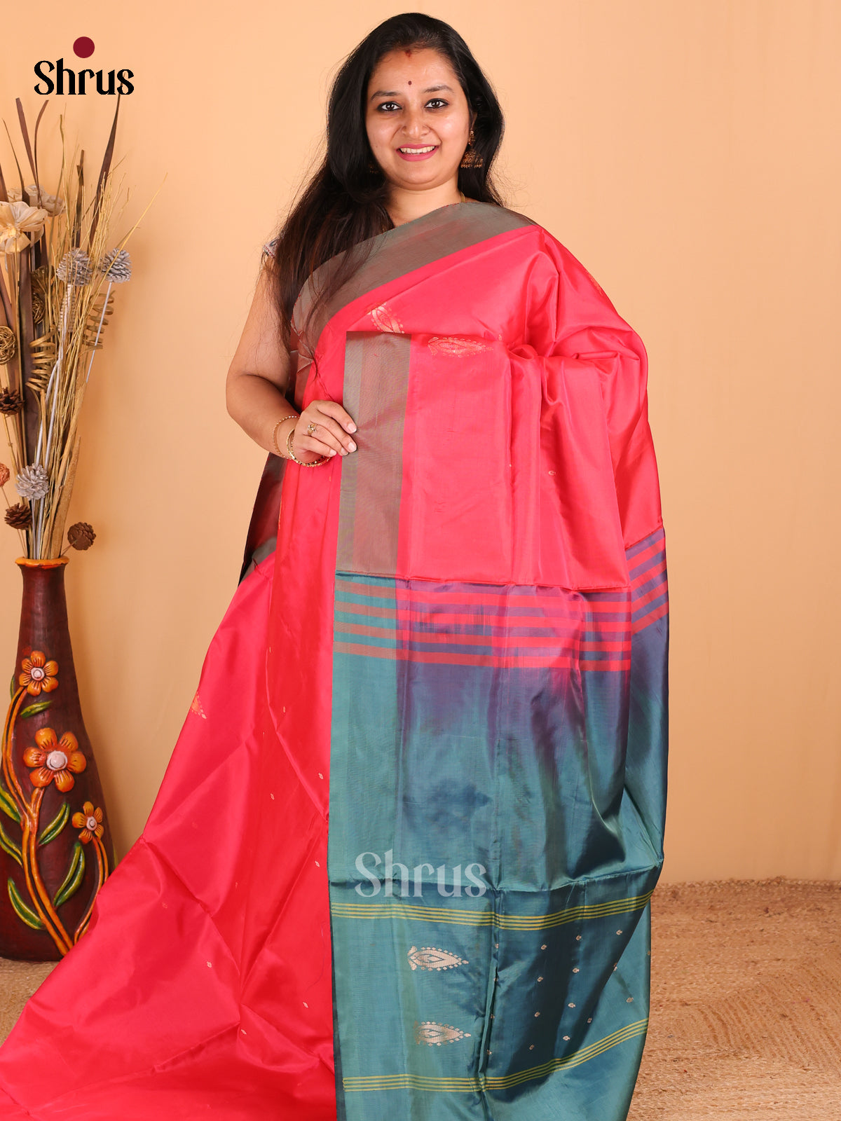 DDS12168 - Banana Pith Saree - Shop on Shrus.com