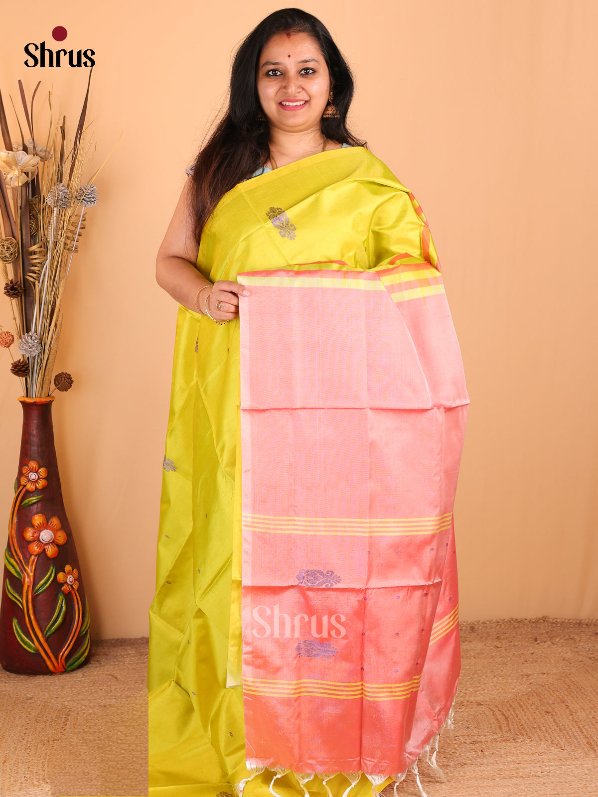 DDS12185 - Banana Pith Saree - Shop on Shrus.com