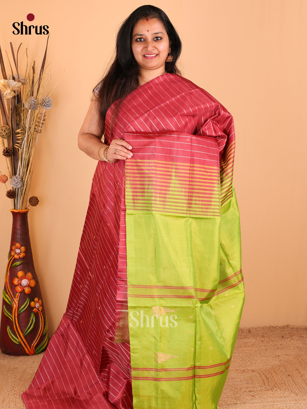 DDS12189 - Banana Pith Saree - Shop on Shrus.com