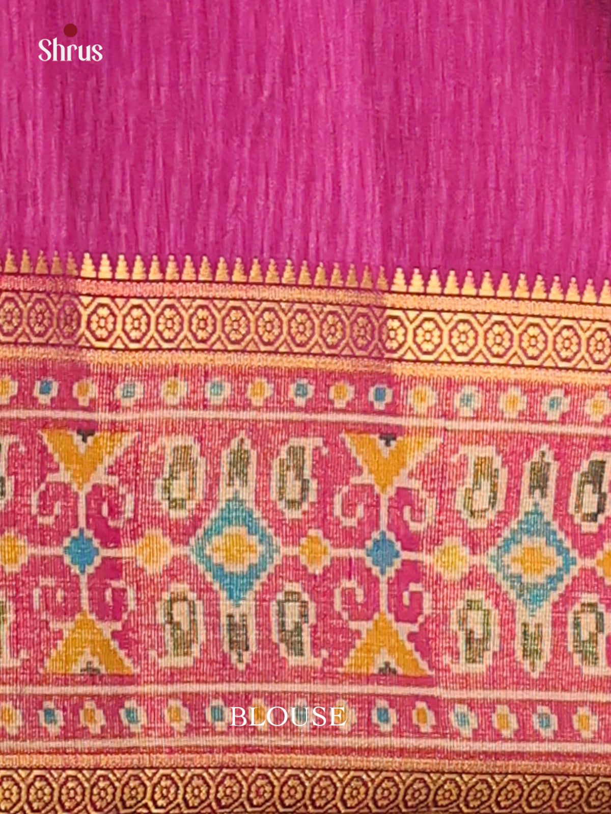 DDS16003 - Semi Patola Saree - Shop on Shrus.com