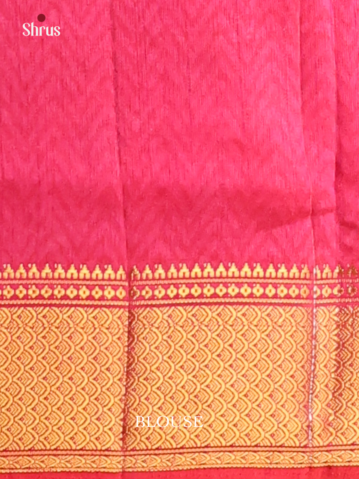 Purple with Pink - DDS16015 - Semi Patola Saree - Shop on Shrus.com