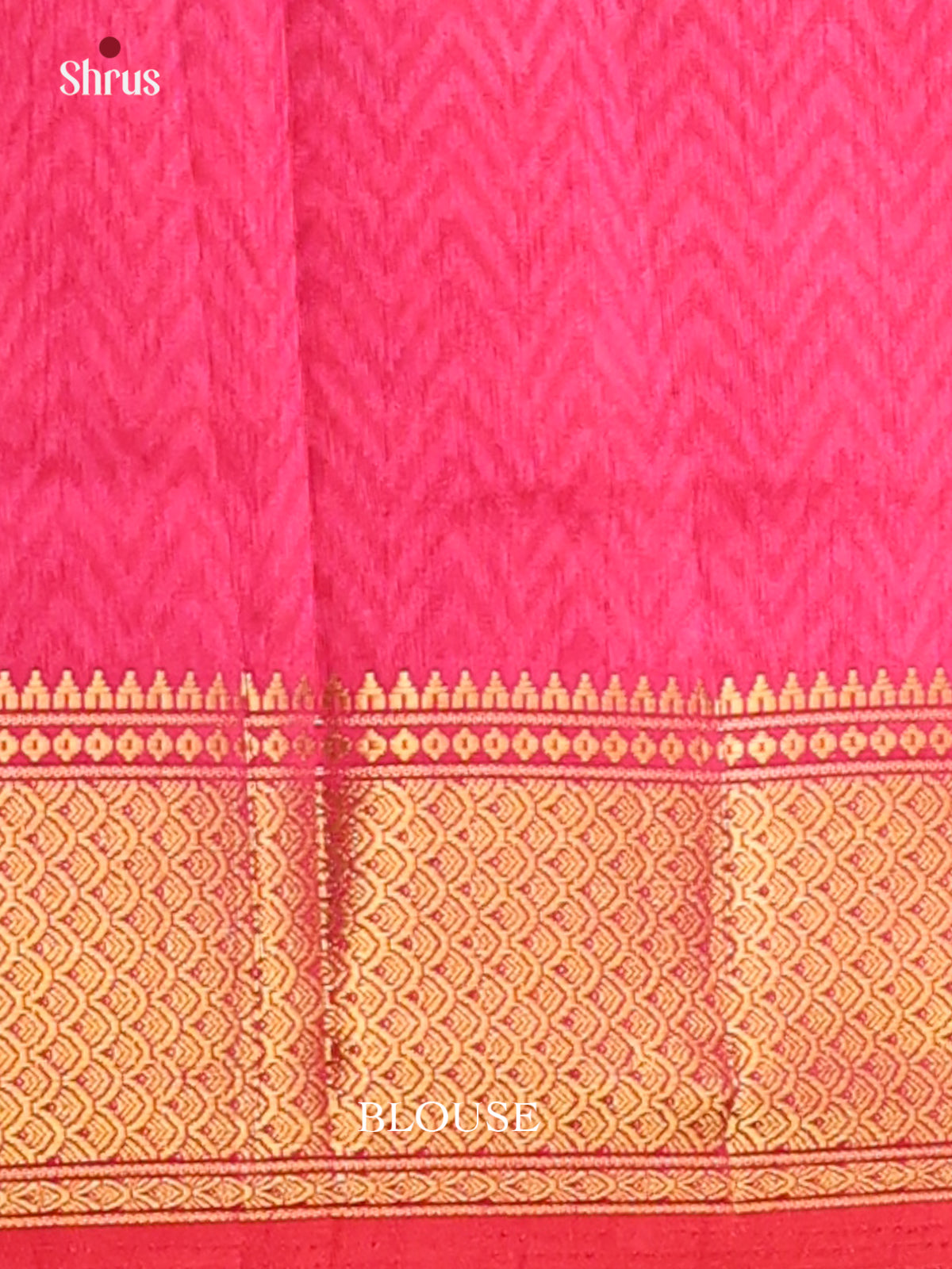 Purple with Pink - DDS16045 - Semi Patola Saree - Shop on Shrus.com