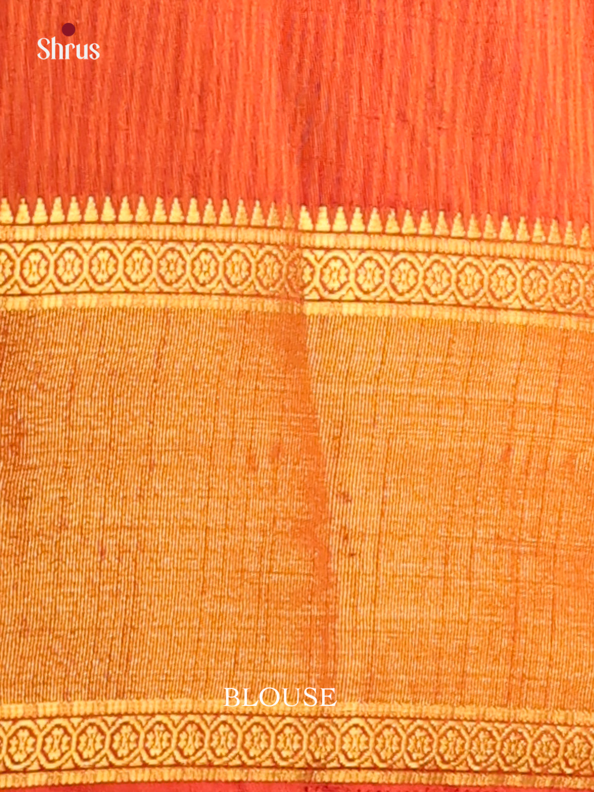 Pink with Orange - DDS16099 - Semi Patola Saree - Shop on Shrus.com