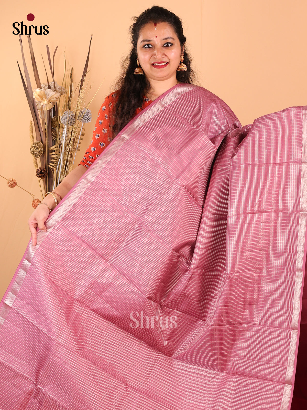 DDS17030 - Kanchipuram silk Saree - Shop on Shrus.com