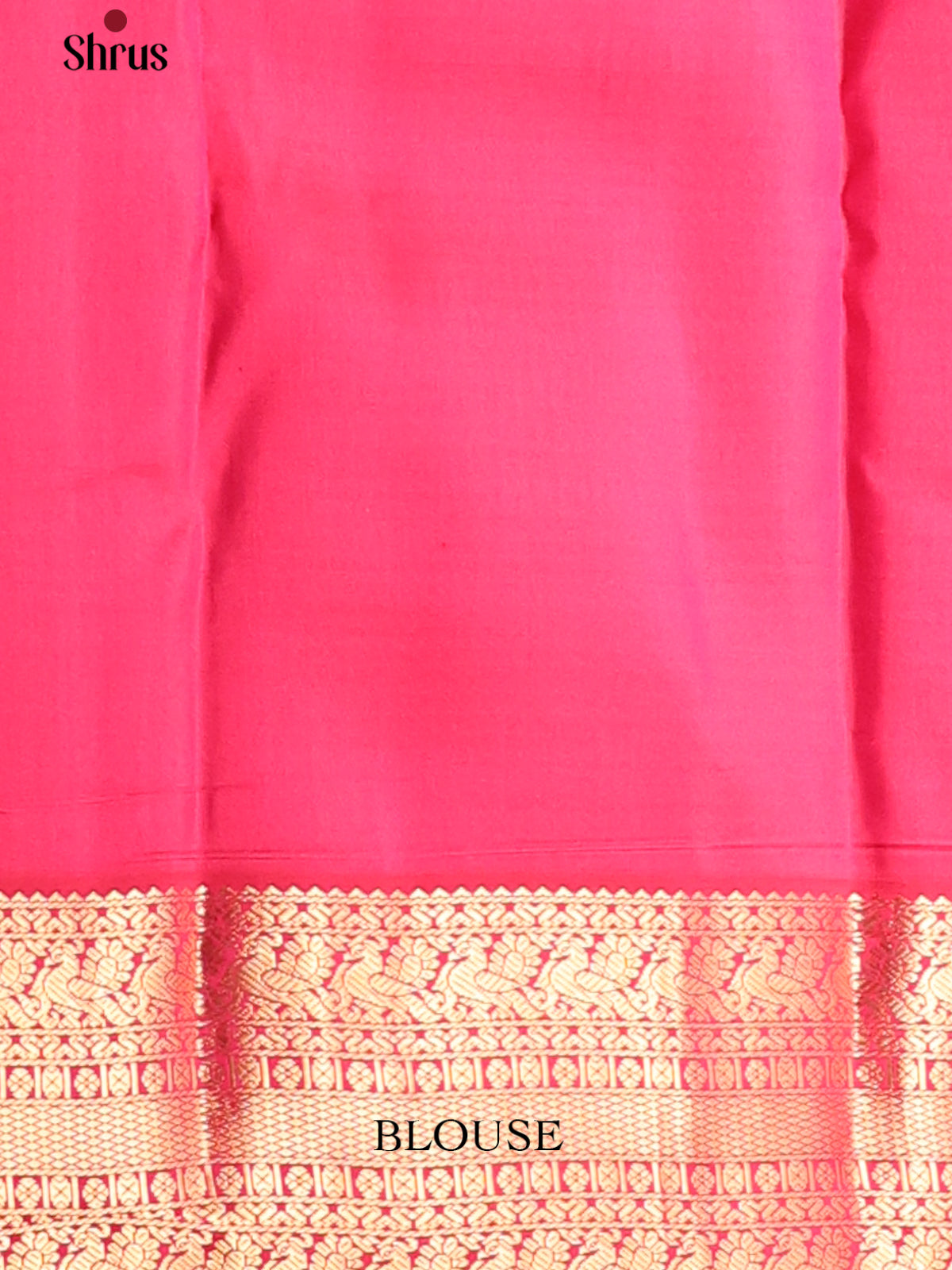 Beautiful Chutney Green Kanchipuram silk Saree with zari checks & floral pallu - Shop on Shrus.com