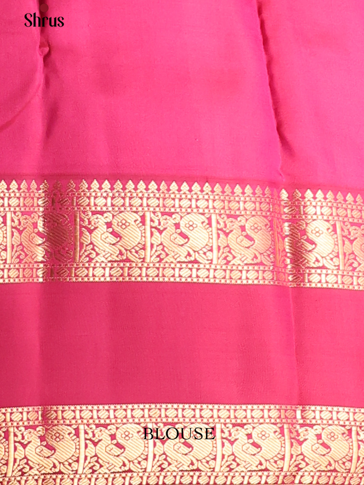Exquisite Green Kanchipuram silk Saree with zari stripes, buttas , brocade pallu - Shop on Shrus.com