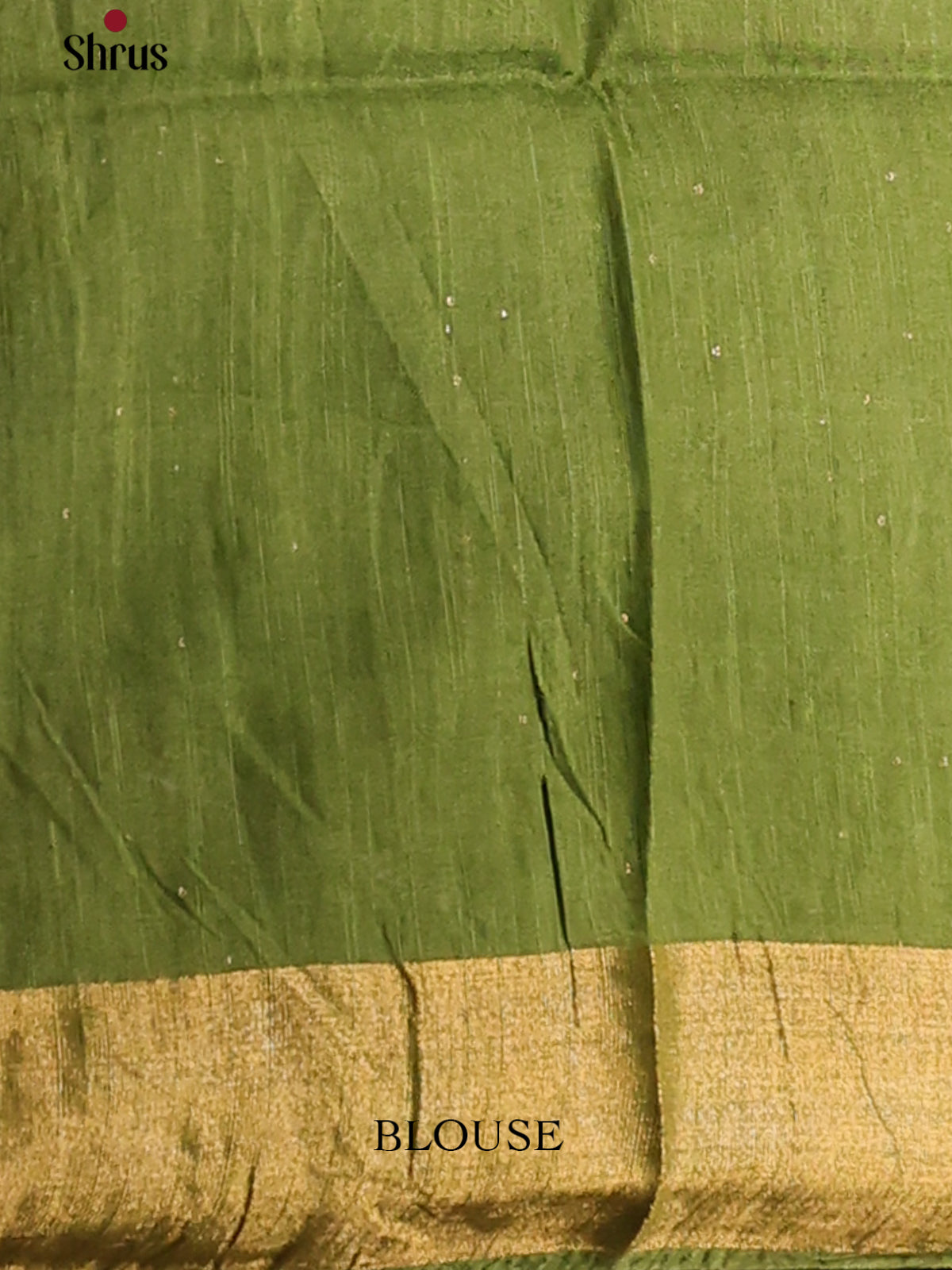 Maroon With Green - Printed Tussar Saree - Shop on Shrus.com
