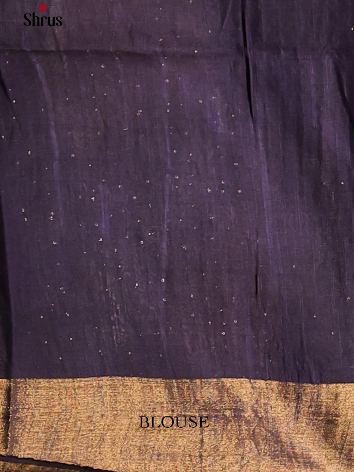 Violet - Printed Tussar Saree - Shop on Shrus.com