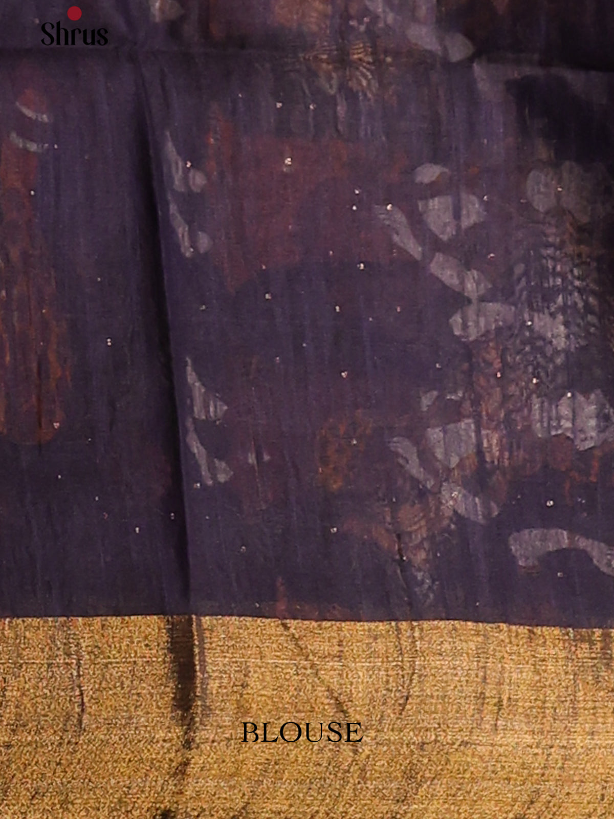 DDS18229 - Printed Tussar Saree - Shop on Shrus.com