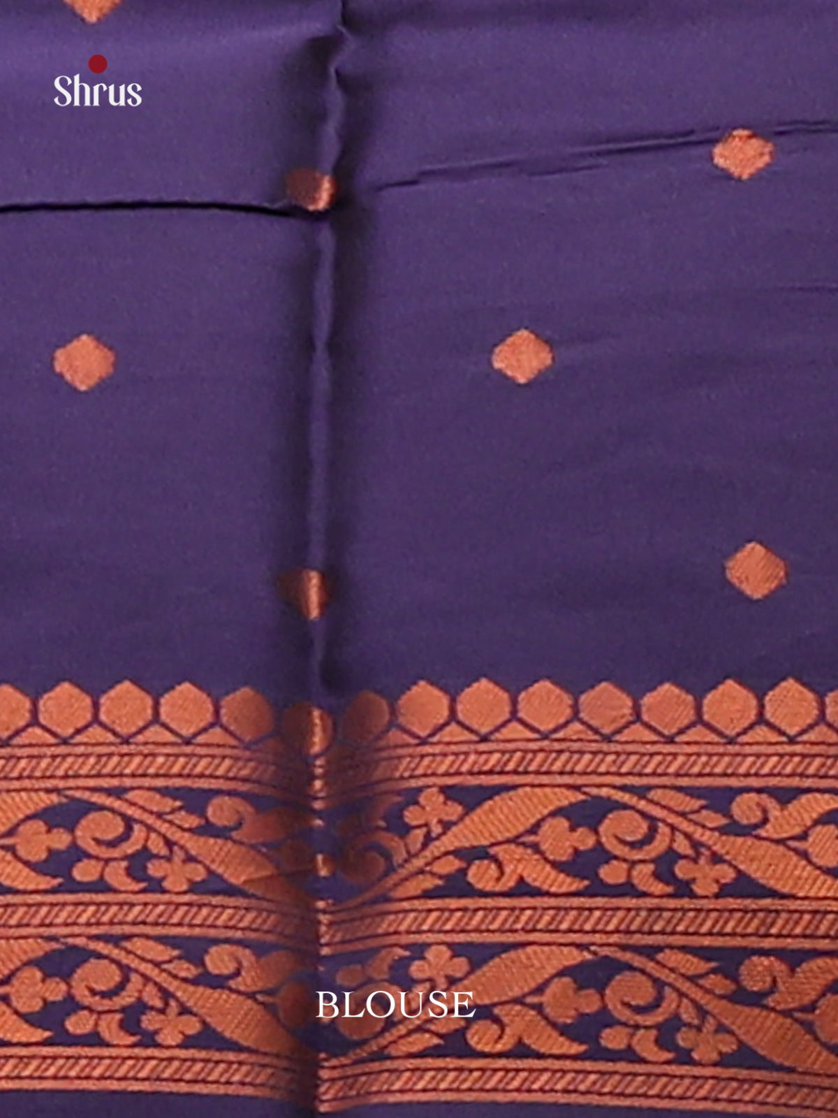 Grey with Blue - Semisoft silk Saree - Shop on Shrus.com