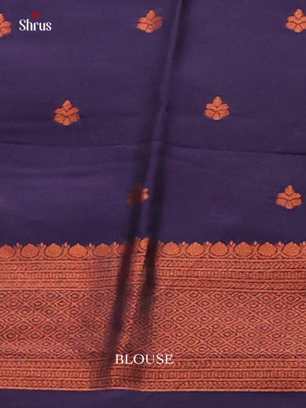 Grey with Blue - Semisoft silk Saree - Shop on Shrus.com