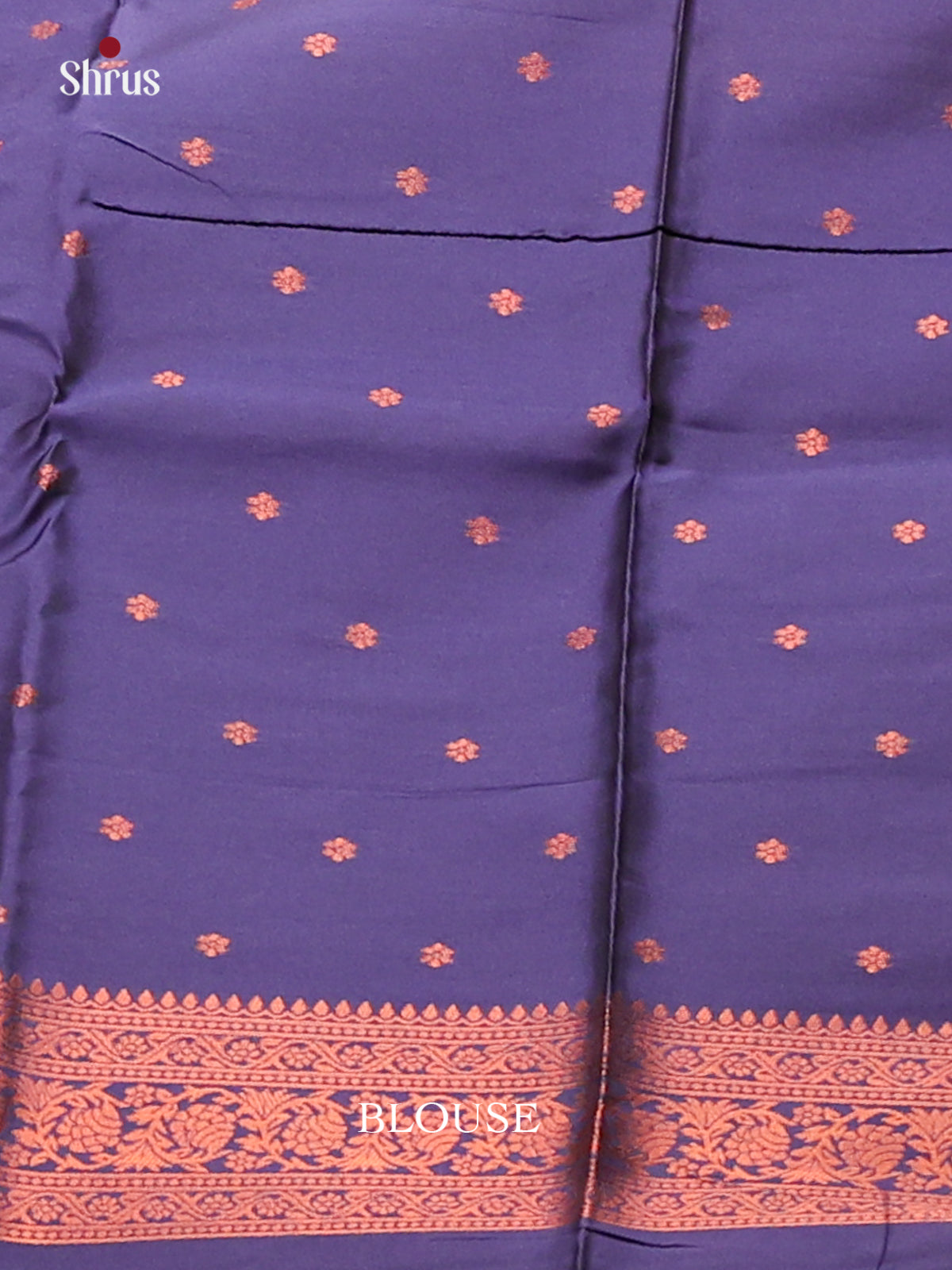 Mustardy Green with Blue - Semisoft silk Saree - Shop on Shrus.com