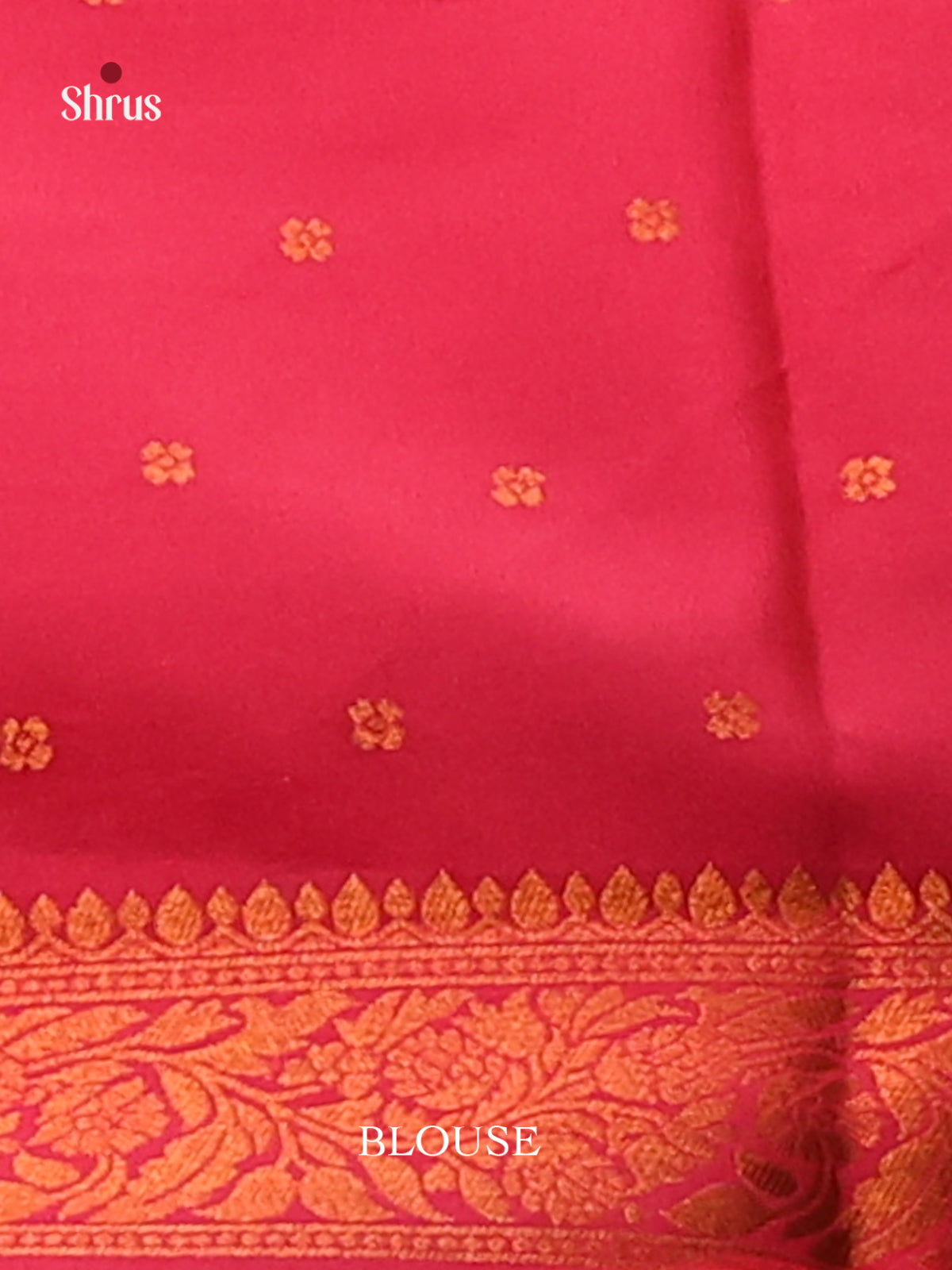 Bold Blue Semisoft silk Saree with zari woven floral motifs ,maroon Zari brocade pallu - Shop on Shrus.com