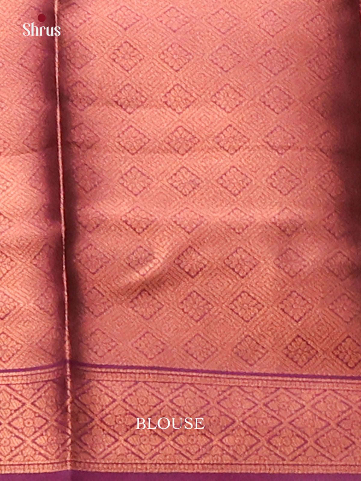 Blue with Violet- Semisoft silk Saree - Shop on Shrus.com