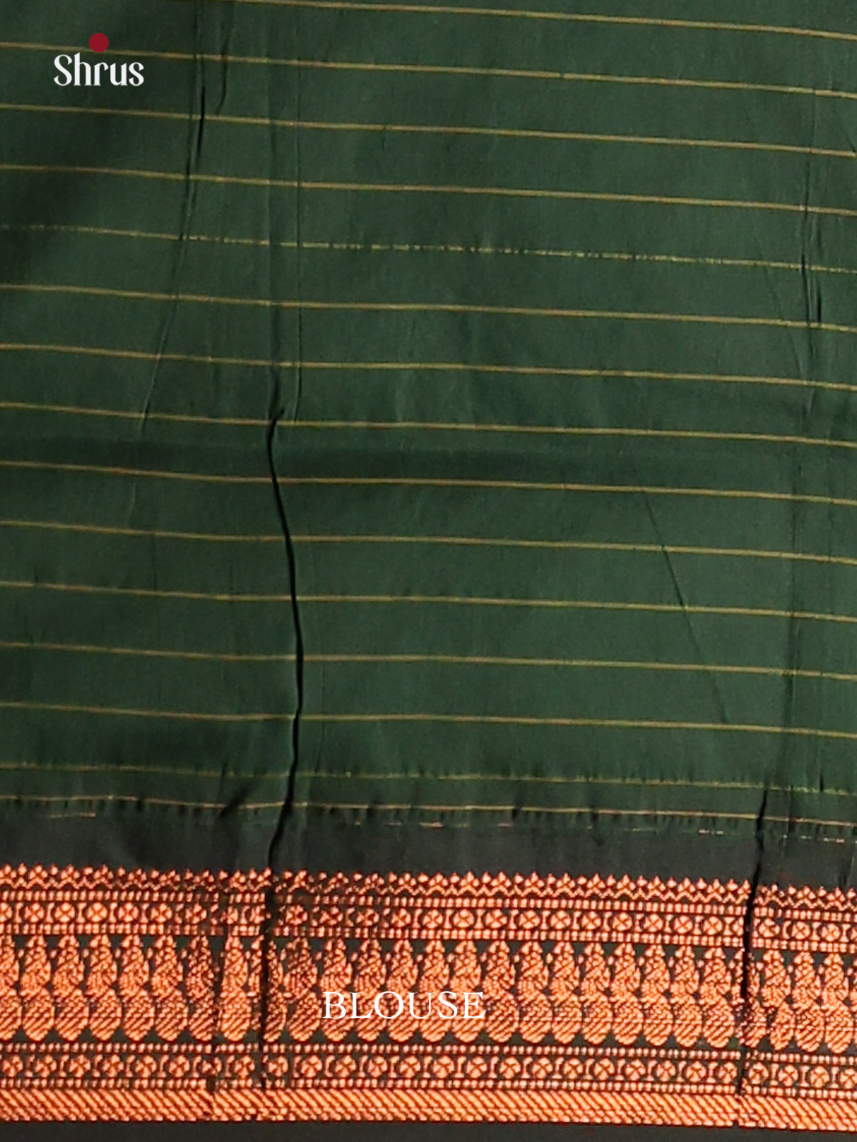 Violet with Green - Kalyani Cotton Saree - Shop on Shrus.com