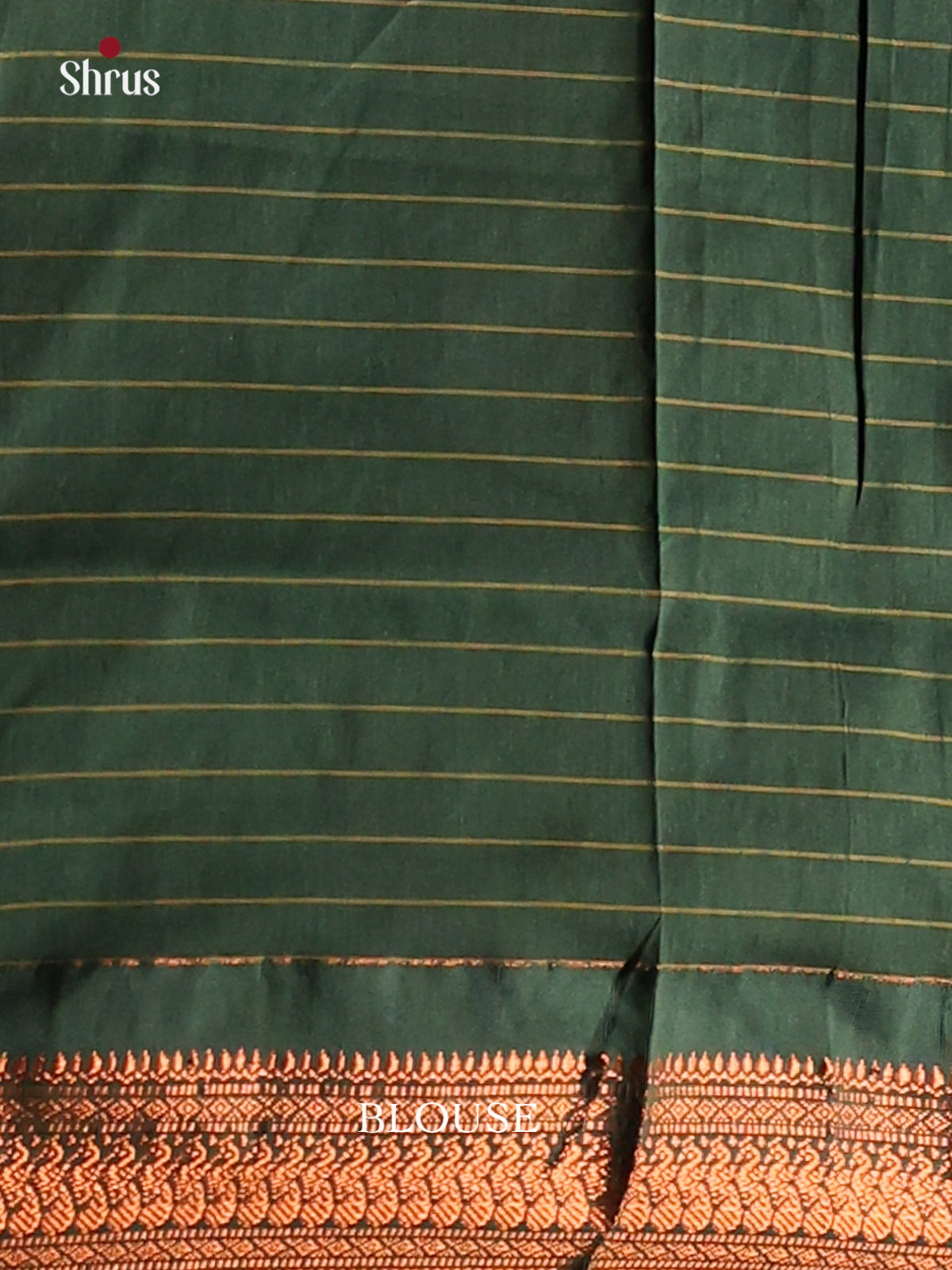 Exquisite Maroon Kalyani Cotton Saree with Zari Checks, Green Zari Pallu & Border - Shop on Shrus.com
