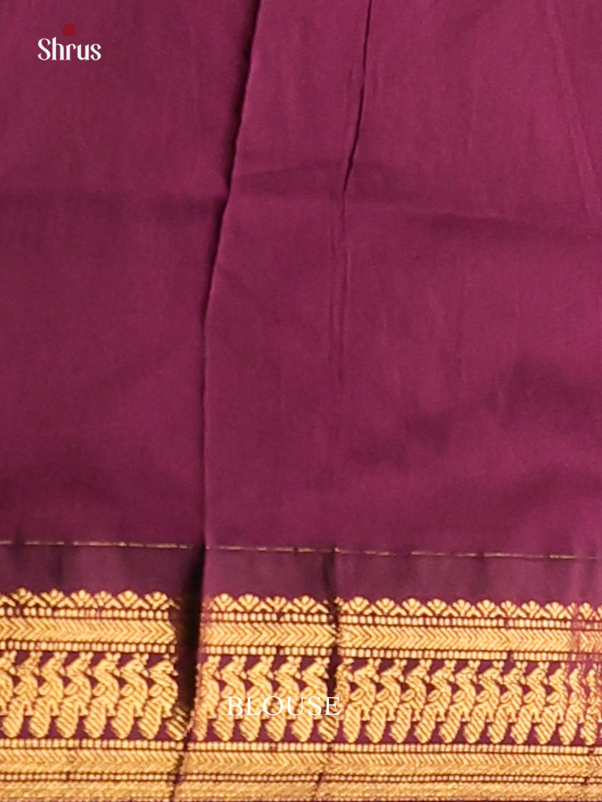 Opulent Dusty Brown Kalyani Cotton Saree with Violet Zari Border & Woven Pallu - Shop on Shrus.com