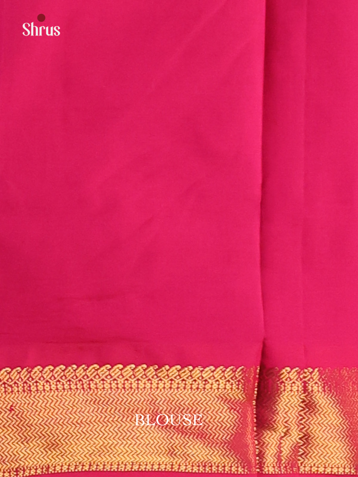 Brown with Pink - Silkcotton-halfpure Saree - Shop on Shrus.com