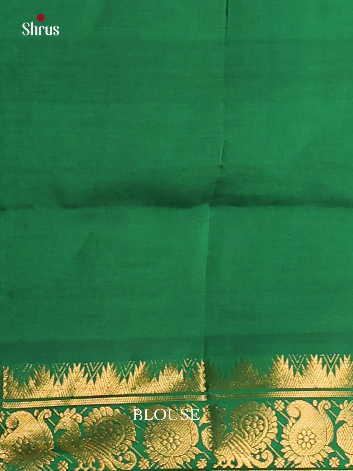 Pink with Green- Silkcotton-halfpure Saree - Shop on Shrus.com