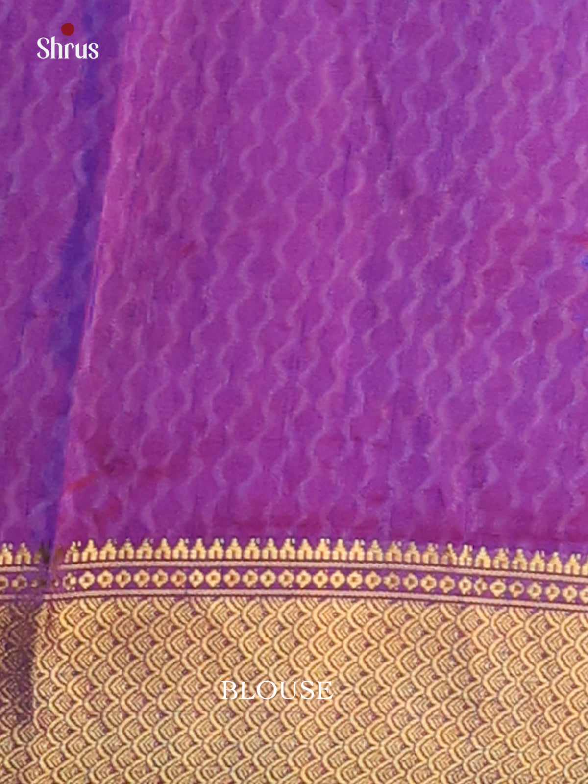 Pink with Purple - Semi Patola Saree - Shop on Shrus.com