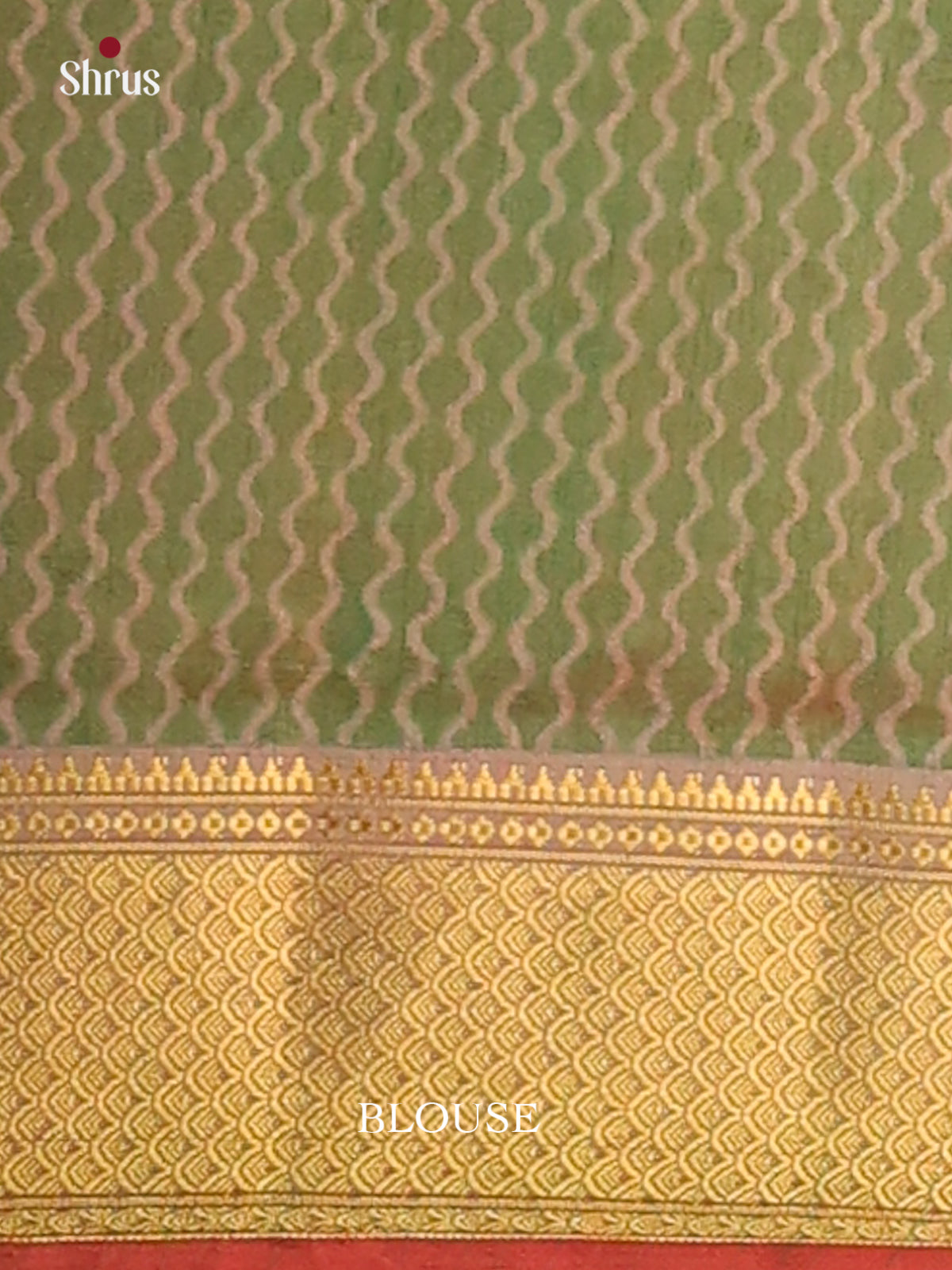 Pink & Green - Semi Patola Saree - Shop on Shrus.com